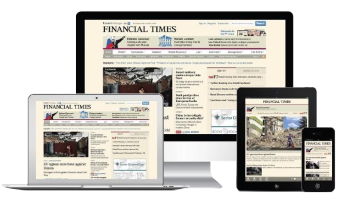 Financial Times digital and print editions on multiple devices